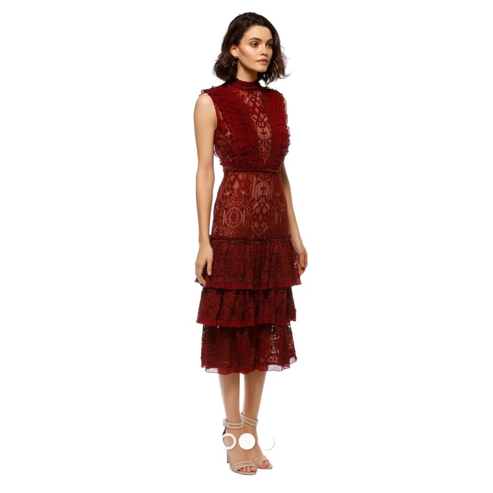 SIMKHAI red tower dress